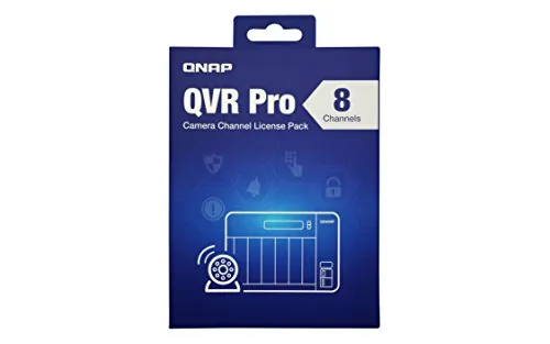 QNAP LIC-SW-QVRPRO-8CH — QNAP QVR PRO 8 CHANNEL LICENSE (QVR PRO