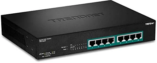 TRENDNET TPE-TG80F — 8-Port Gigabit Full Power Poe+ Switch