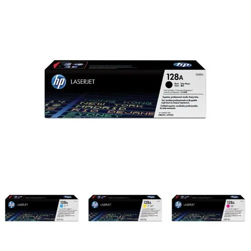 HP CE320A — HP 128A (CE320A) Toner Cartridge - Single Pack - Laser - Standard Yield - 2000 Pages - Black - 1 Each