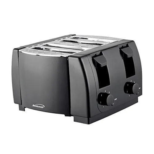 Brentwood TS-285 — Brentwood Cool Touch 4 Slice Toaster in Black