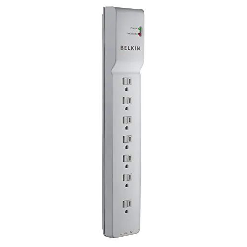 Belkin BE107200-12 — 7 OUTLET HOME/OFFICE SURGE PROTECTOR EXTENDED CORD