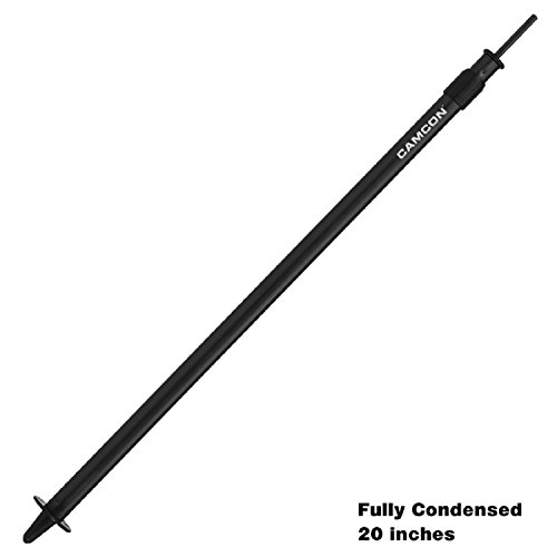 Camcon 71040 - Camcon Twist Lock Extending Shelter Pole - Black