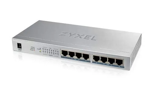 ZYXEL GS1008HP — GS1008HP - 8 PORT GIGABIT POE+ UNMANAGED SWITCH (60W BUDGET)