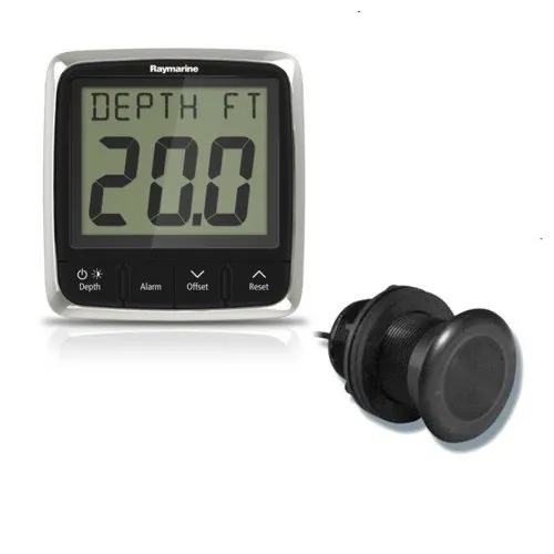 Raymarine E70148 — Raymarine i50 Depth Display System w/Thru-Hull Transducer