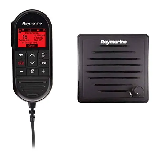 Raymarine T70432 — Raymarine Ray90 VHF Radio Second Station Kit with Speaker