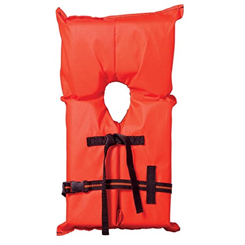 Kent Sporting Goods 4230-00 - Kent Foam Life Preserver Orange Small 30-50 Lbs