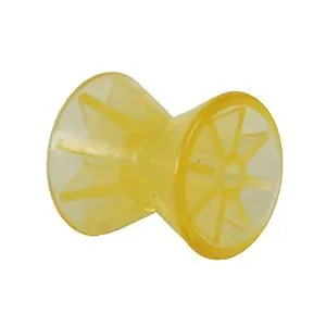 C.E. Smith 29543 — C.E. Smith Bow Roller - Yellow PVC - 4" x 1/2" ID