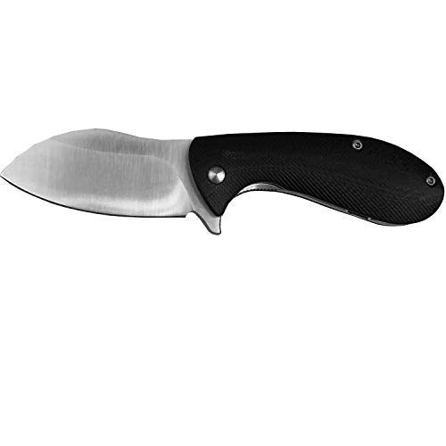 ABKT Elite AB048 - ABKT Elite Grunt Folder 3.25 in Blade Black G-10 Handle