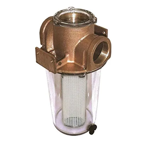 GROCO ARG-1000-P — GROCO ARG-1000 Series 1" Raw Water Strainer w/Non-Metallic Plastic Basket