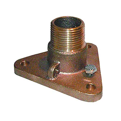 GROCO IBVF-1500 — GROCO 1-1/2" Bronze NPS to NPT Flange Adapter