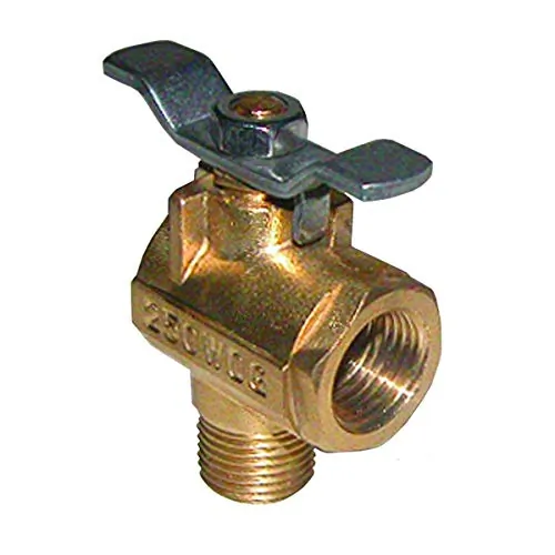 GROCO FV-590 — GROCO 1/2" NPT 90° Bronze Fuel Valve