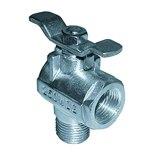 GROCO FV-590-S — GROCO 1/2" NPT 90° Stainless Steel Fuel Valve