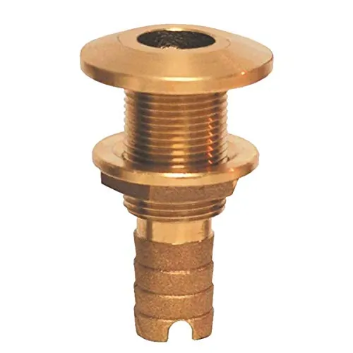 GROCO HTH-2000 — GROCO Bronze Hose Barb Thru-Hull Fitting - 2"