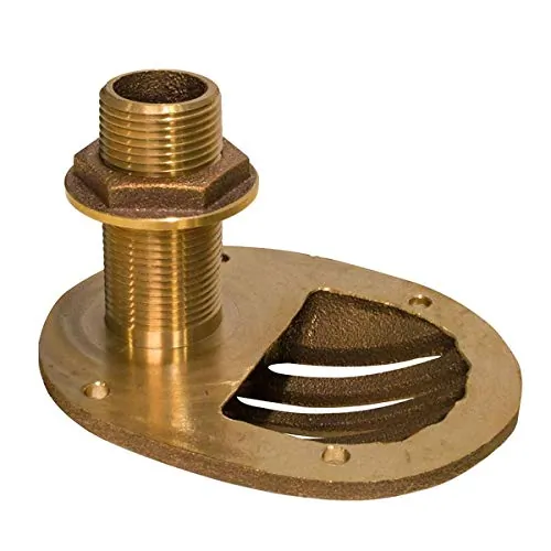 GROCO STH-750-W — GROCO 3/4" Bronze Combo Scoop Thru-Hull w/Nut