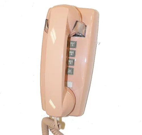 Cortelco ITT-2554-V-BG — 255413-VBA-20M Wall w/ Volume BEIGE