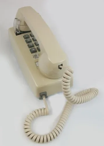 Cortelco ITT-2554-27F — 2554 Flash/Message Waiting Assembled in USA Ash