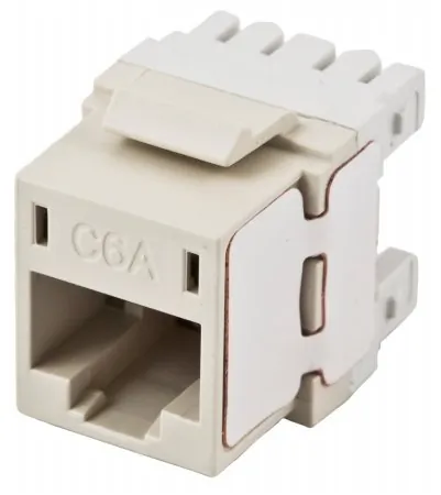 Hubbell HJ6AOW — Hubbell NextSpeed Ascent Cat 6A Jack - Office White