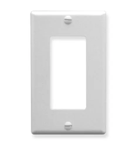 Cablesys ICC-IC107DFSWH — ICC ICC-IC107DFSWH Decorex Faceplate 1 Gang - White