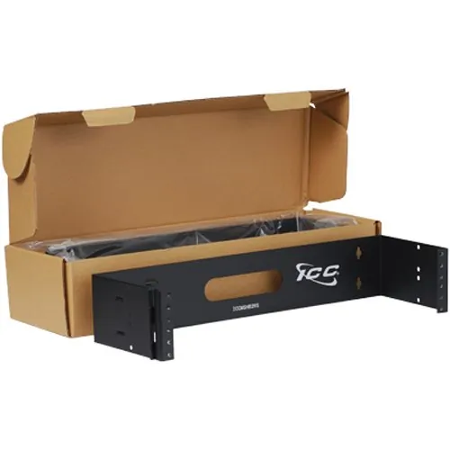 Cablesys ICC-ICCMSHB2RC — ICC ICC-ICCMSHB2RC Bracket, Wall Mount Hinged, 2u, 2 Pack