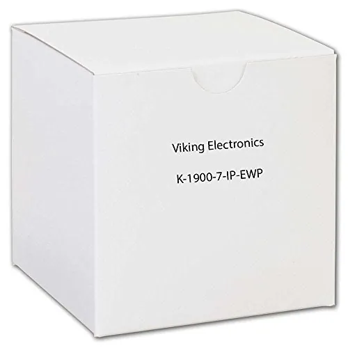 Viking Electronics VK-K-1900-7-IP-EWP — VoIP Vandal Resistant Stainless Steel Panel Phone with Auto Dialer and Relay Control with Enhanced Weather Protection (EWP)