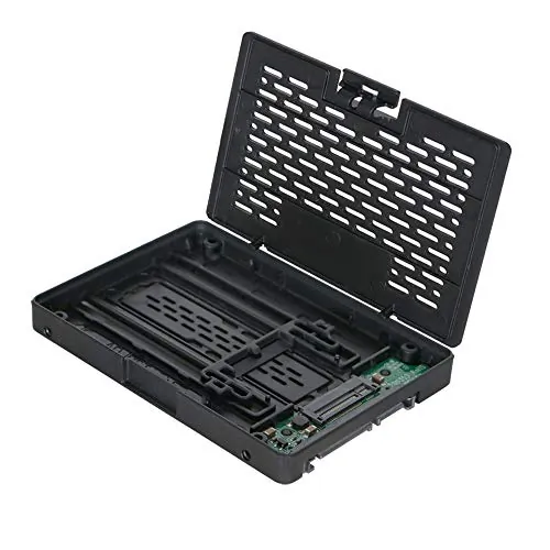 Icy Dock MB703M2P-B — ICY DOCK MB703M2P-B M.2 SATA SSD to 2.5 SATA SSD Converter Adapter