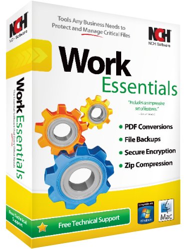 NCH SOFTWARE RET-WE001 - WORK ESSENTIALS CONVERT BACK UP