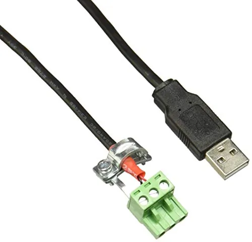 BRAINBOXES PW-623 — USB Power Supply Cable for 3Pin Connectors