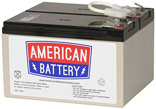 AMERICAN BATTERY RBC109 — RBC109 REPLACEMENT BATTERY PK