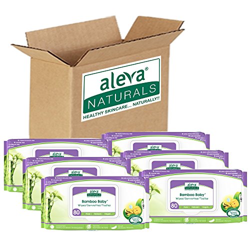 ALEVA NATURALS 37944 - ALEVA NATURALS BAMBOO WIPES