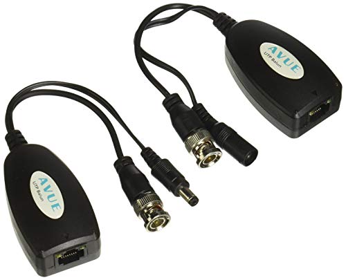 AVUE 3R5673 - Avue Passive HD Video Balun with Power - 1920 x 1080 - 250 M