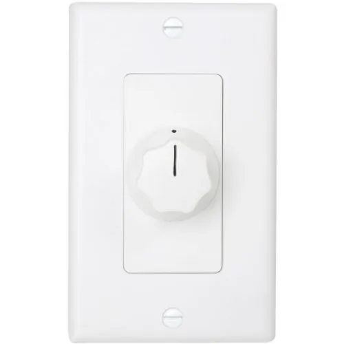 ATLASIED AT100D — Deluxe Decora Plate Mounted 100W Attenuator - 3dB Steps