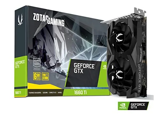 ZOTAC ZT-T16610F-10L — ZOTAC VCX ZT-T16610F-10L GeForce GTX 1660Ti 6GB GDDR6 192B 3xDP HDMI Brown Box