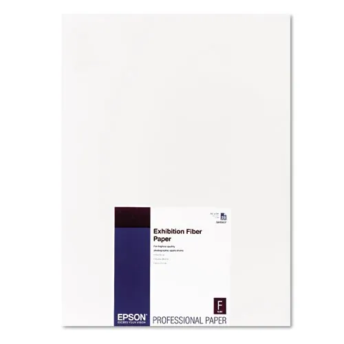 EPSON S045037 — Premium Exhibition Fiber Paper for Photographic Prints