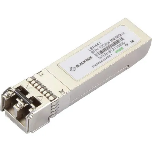 BLACK BOX CORPORATION LSP441 — GREAT FOR TELECOMS AND ENTERPRISES REQUIRING 10-GBE FIBER EXTENSION.COMPACT, INT