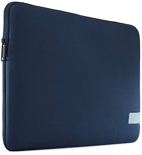 Case Logic 3203959 — 13.3-Inch Dark Blue Laptop Sleeve with Reflective Foam
