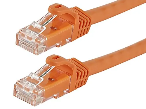 Monoprice 11257 — FLEXBOOT CAT6 24AWG CABLE_ 14FT ORANGE