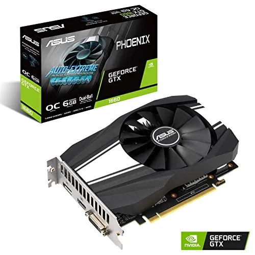 ASUS PH-GTX1660-O6G — GEFORCE GTX 1660 OVERCLOCKED 6GB
