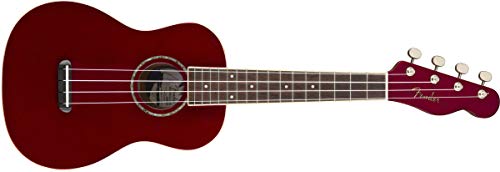 Fender 0971630009 - Zuma Clssc Cncrt Ukulele Red