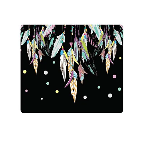 CENTON OP-MPV1BM-HIP-09 — OTM  BLACK MOUSE PAD, DREAM CATCHER COLO
