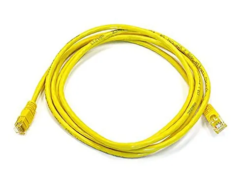 Monoprice 2305 — CAT6  UTP ETHERNET  CABLE_ 7FT YELLOW