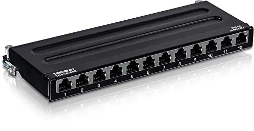 TRENDNET TC-P12C6AS — 12-PORT CAT6A SHIELDED