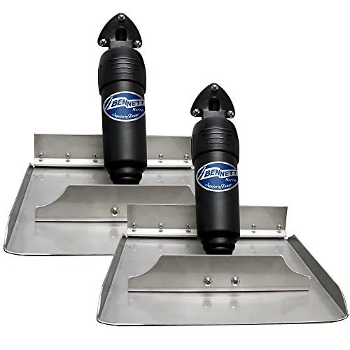Bennett Trim Tabs BOLT249 — Bennett BOLT 24x9 Electric Trim Tab System - Control Switch Required