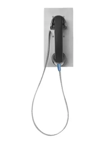 Viking Electronics VK-K-1900-7-EWP — Hot-Line Stainless Steel Panel Phone Vandal Resistant 0.105in. in. Thick Marine Grade Stainless Panel with Enhanced Weather Protection (EWP)