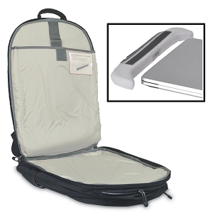 ECBC B7102-10 - ECBC Javelin Nylon Laptop Daypack Backpack wSecurity Fast Pa