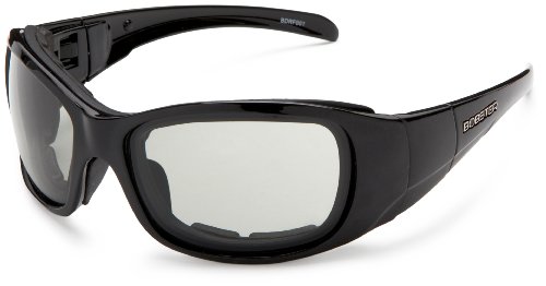 Bobster BDRF001 - Bobster Drifter Conv Sunglasses Blk Frame PhotoC-Clear Lens
