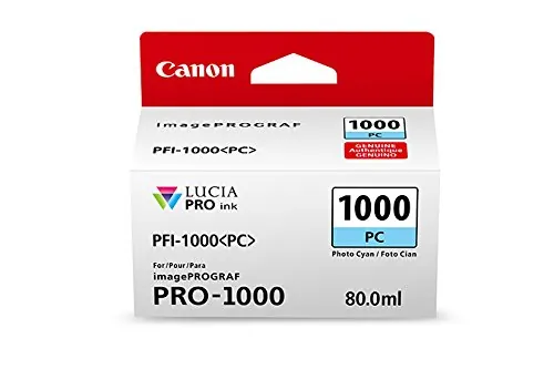 CANON 0550C002 — PFI-1000 PHOTO CYAN INK TANK