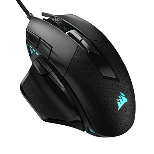 Corsair CH-9306011-NA — CORSAIR NIGHTSWORD RGB GAMING MOUSE, BACKLIT RGB LED, OPTICAL, (CH-9306011-NA)