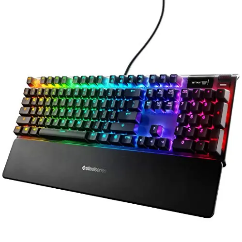 SteelSeries 64636 — APEX 7 Mechanical Gaming Keyboard with Red Switches