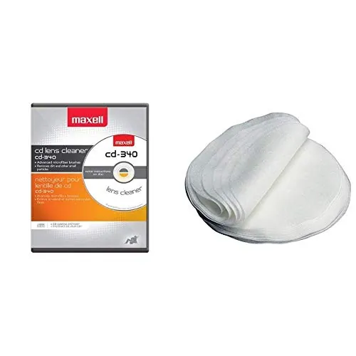 MAXELL 190048 — MAXELL CD-340 CD/LASER LENS CLEANER