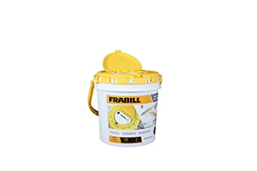 Frabill 4825 — Frabill Dual Fish Bait Bucket with Aerator Built-In